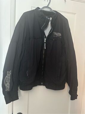 Triumph Black Motorcycle Jacket - Men's